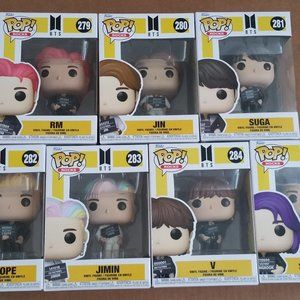 Funko Pop! Rocks BTS WAVE 3 "BUTTER" - FULL SET
